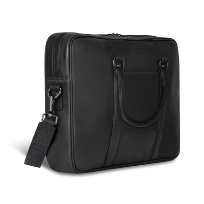 Shop Bentley Noir Porte-documents mince en cuir Champs Onyx in Canada at only $149.99 3rd look
