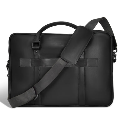Shop Bentley Noir Porte-documents mince en cuir Champs Onyx in Canada at only $149.99 4th look
