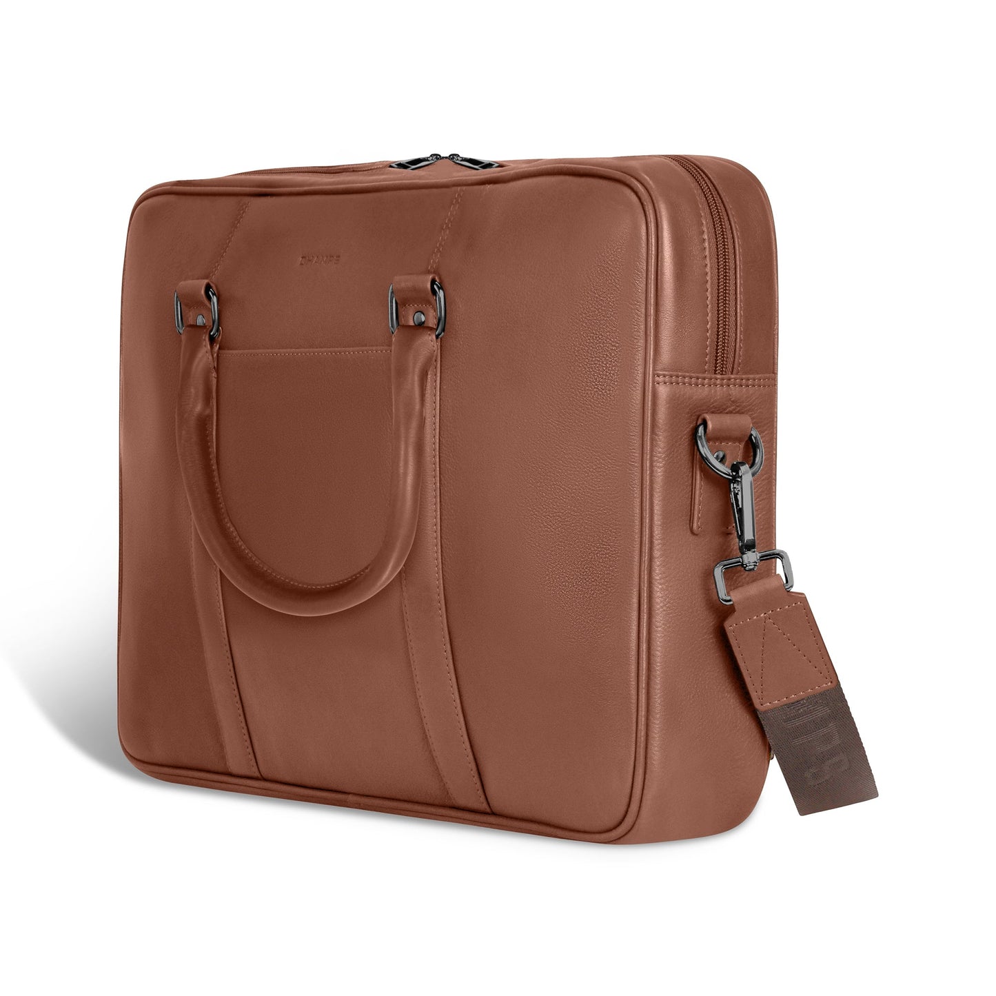 Porte-documents mince en cuir Champs Onyx