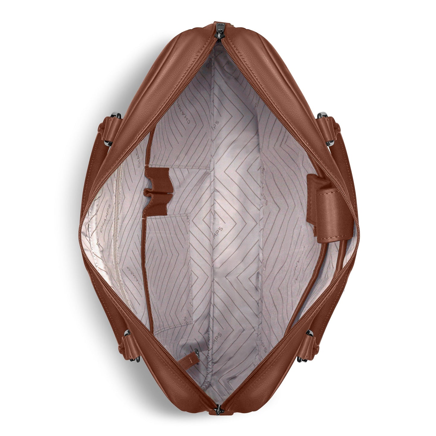 Porte-documents mince en cuir Champs Onyx
