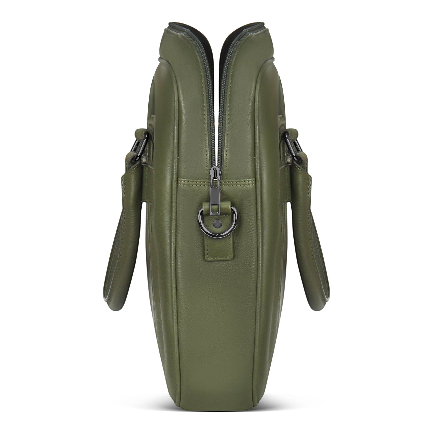 Porte-documents mince en cuir Champs Onyx