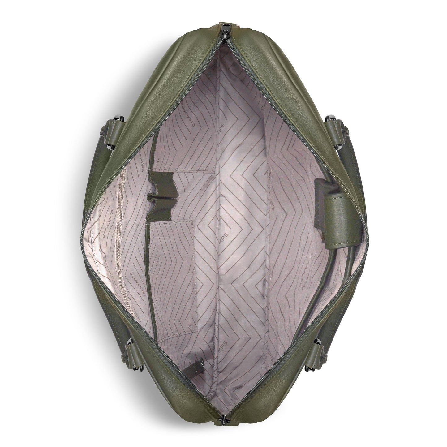 Porte-documents mince en cuir Champs Onyx