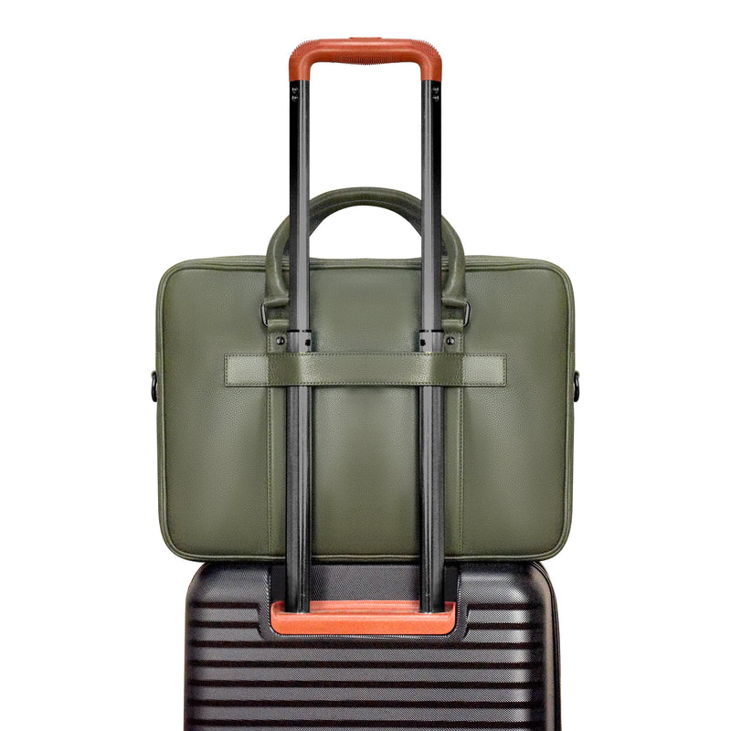 
        Shop Bentley Kaki Porte-documents mince en cuir Champs Onyx in Canada at only $149.99 23rd look
      