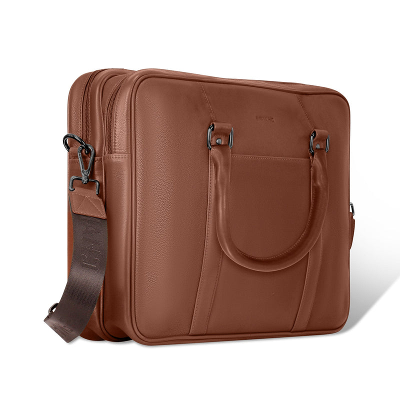 
        Shop Bentley Brown Champs Onyx Leather Briefcase in Canada at only $199.99 11th look
      