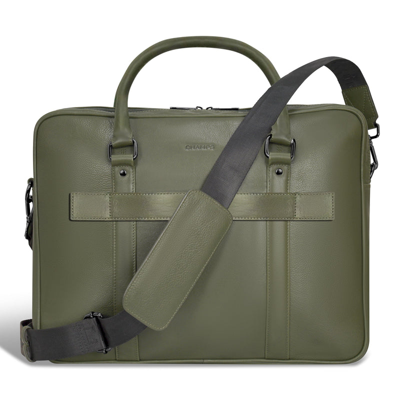 
        Shop Bentley Khaki Champs Onyx Leather Briefcase in Canada at only $199.99 20th look
      