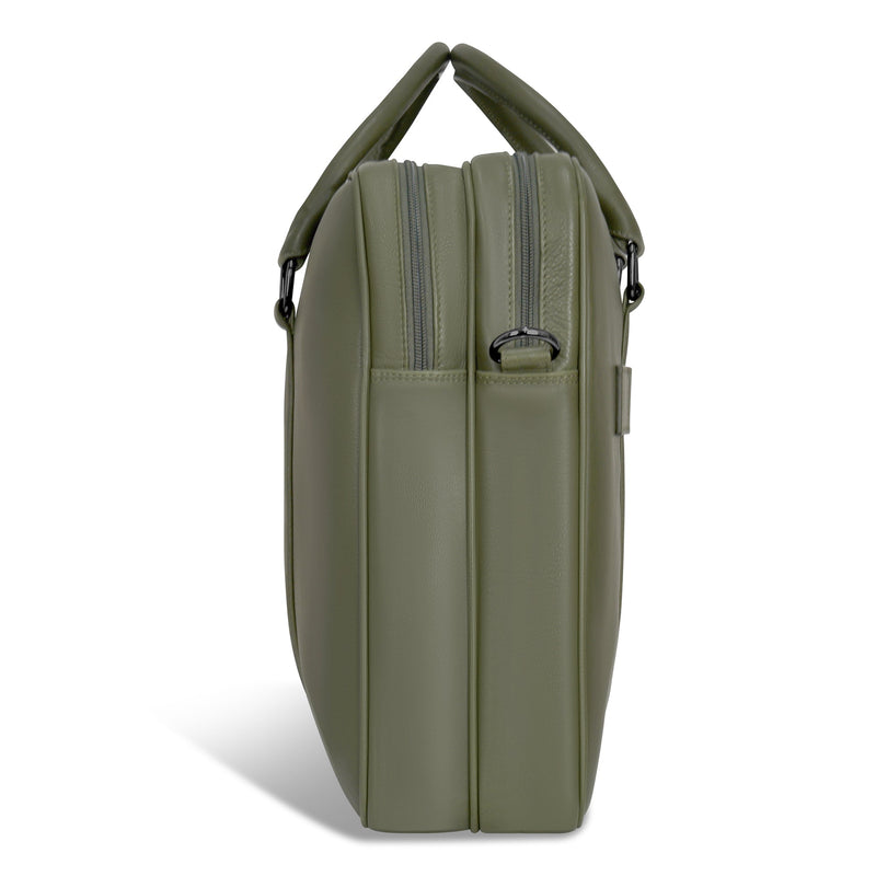 
        Shop Bentley Khaki Champs Onyx Leather Briefcase in Canada at only $199.99 21st look
      