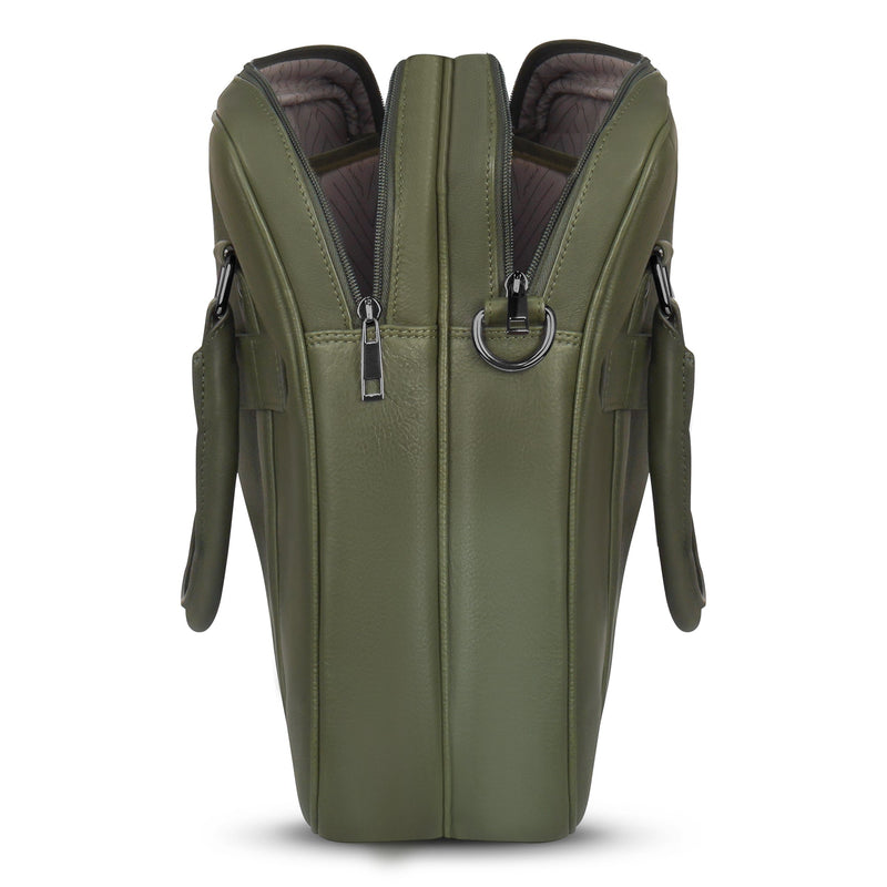 
        Shop Bentley Khaki Champs Onyx Leather Briefcase in Canada at only $199.99 24th look
      