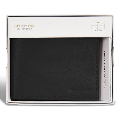 Shop Bentley Noir Portefeuille en cuir à deux volets Champs Onyx in Canada at only $34.99 5th look