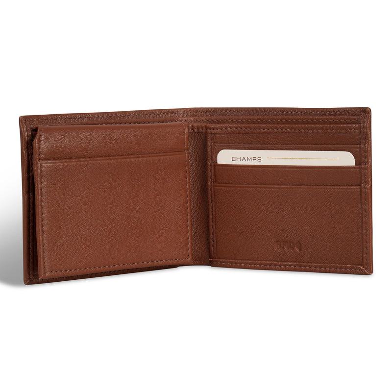 
        Shop Bentley Brown Champs Onyx Leather Top Wing Wallet in Canada at only $39.99 9th look
      