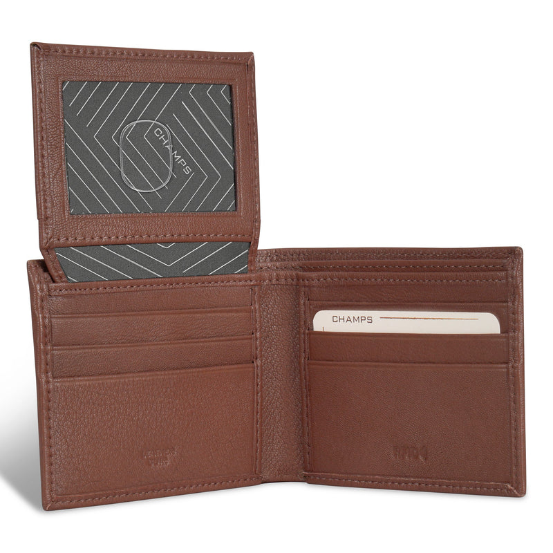 
        Shop Bentley Brown Champs Onyx Leather Top Wing Wallet in Canada at only $39.99 10th look
      