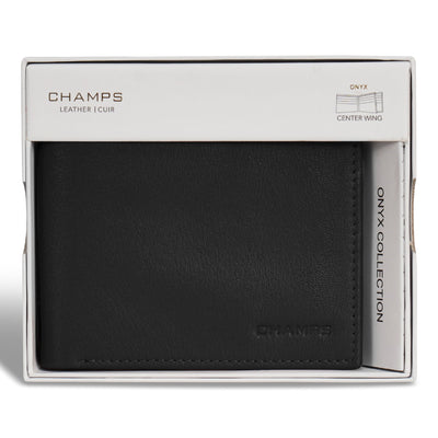 Shop Bentley Noir Portefeuille en cuir à volet central Champs Onyx in Canada at only $39.99 6th look