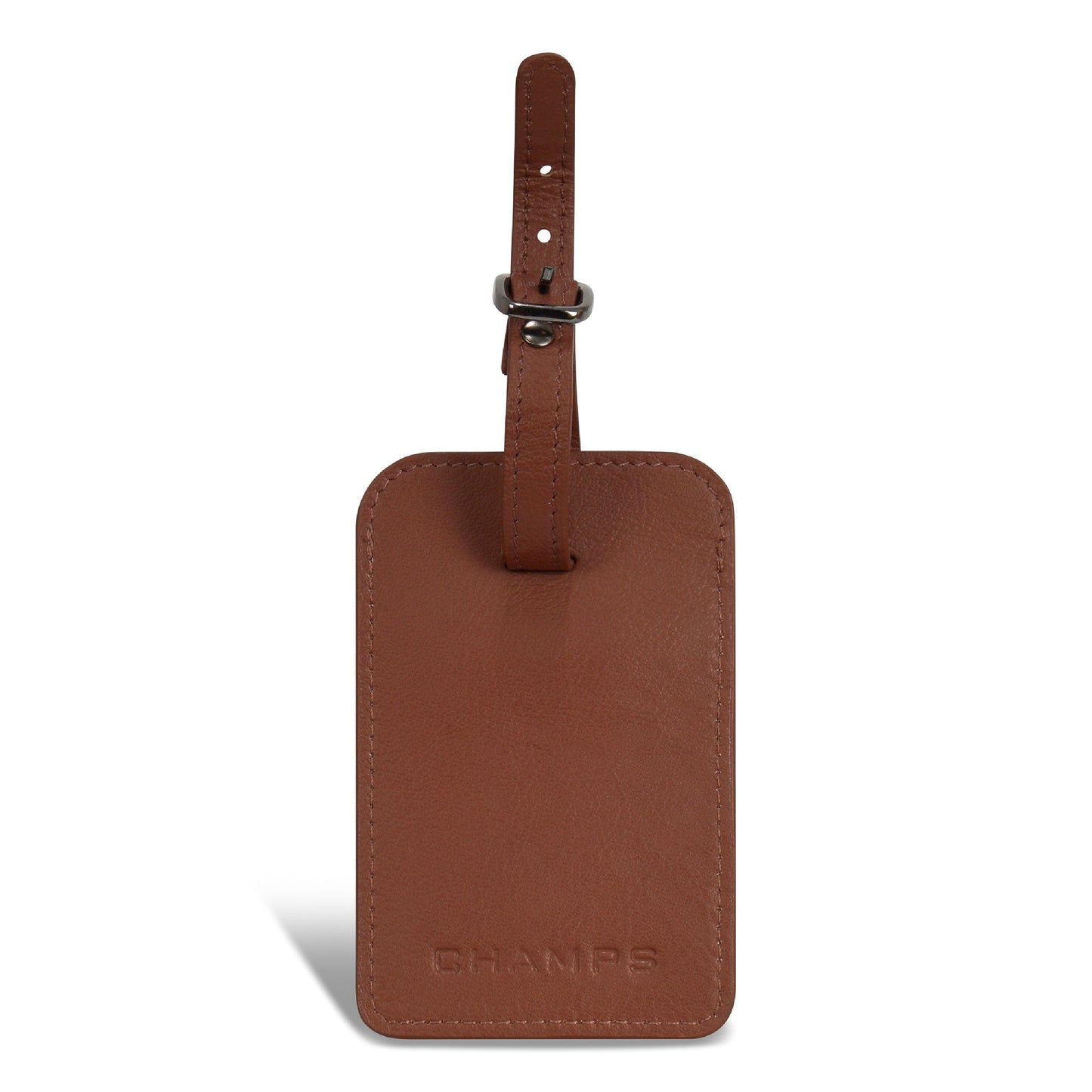 Étiquettes à bagage en cuir Champs Onyx
