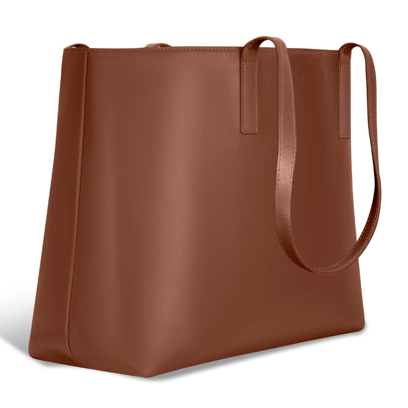 
        Shop Bentley Brun Sac cabas ouvert Champs en cuir Onyx in Canada at only $129.99 8th look
      