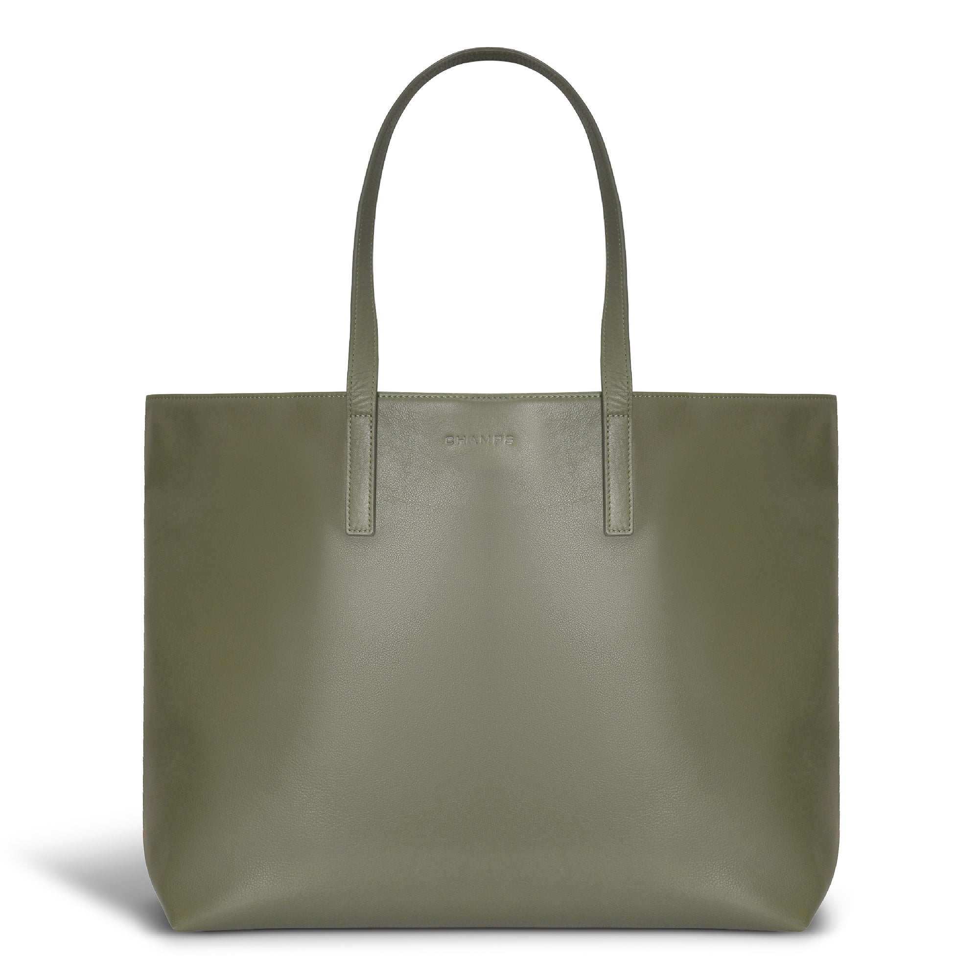 Shop Bentley Kaki Sac cabas ouvert Champs en cuir Onyx in Canada at only $129.99 11th look