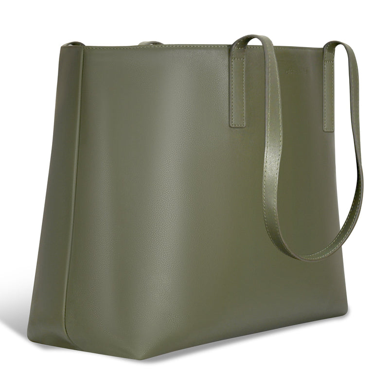 
        Shop Bentley Kaki Sac cabas ouvert Champs en cuir Onyx in Canada at only $129.99 13th look
      
