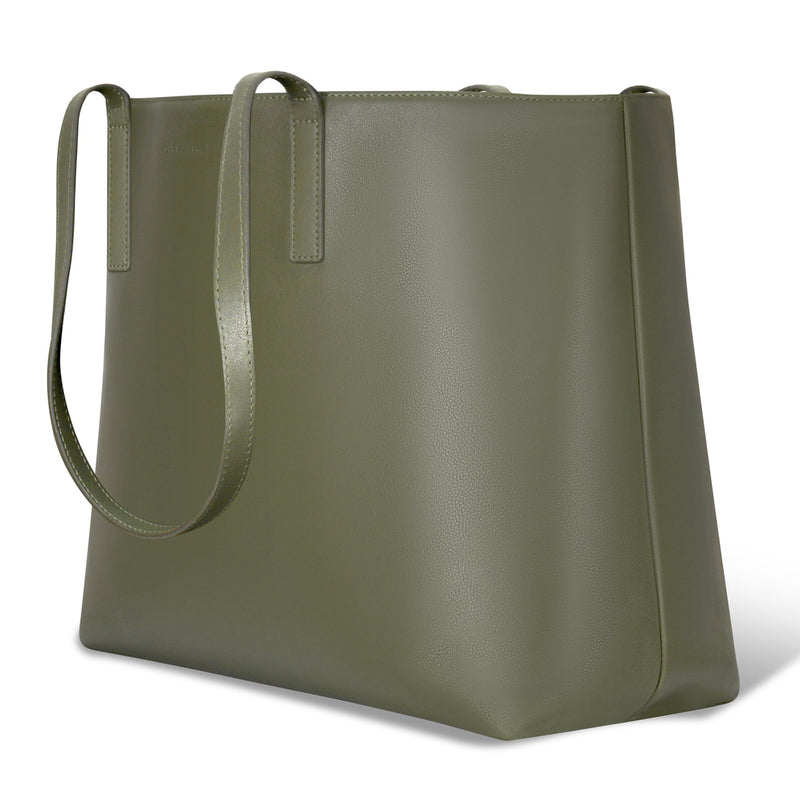
        Shop Bentley Kaki Sac cabas ouvert Champs en cuir Onyx in Canada at only $129.99 14th look
      