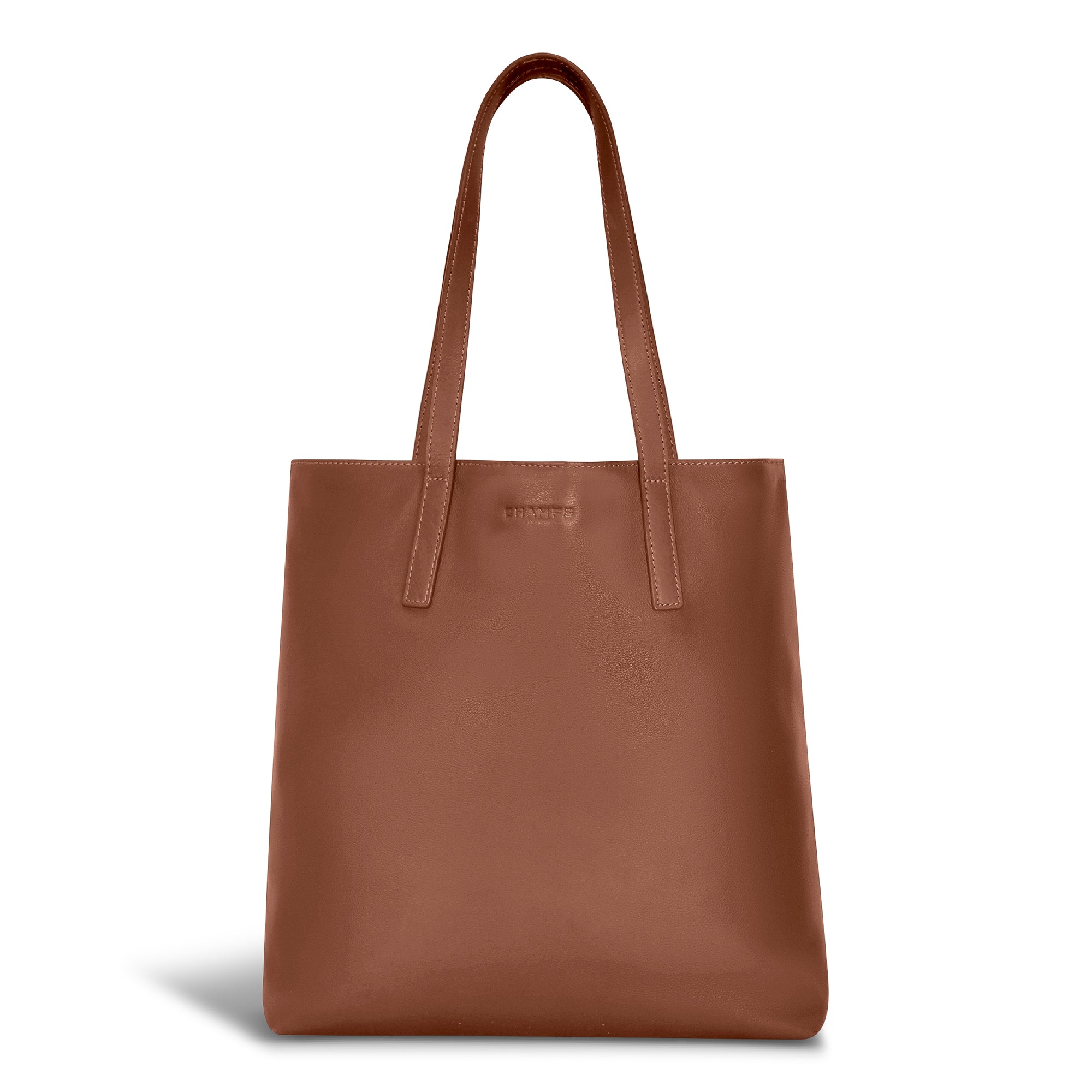 Shop Bentley Brun Sac cabas vertical en cuir Champs Onyx in Canada at only $129.99 9th look