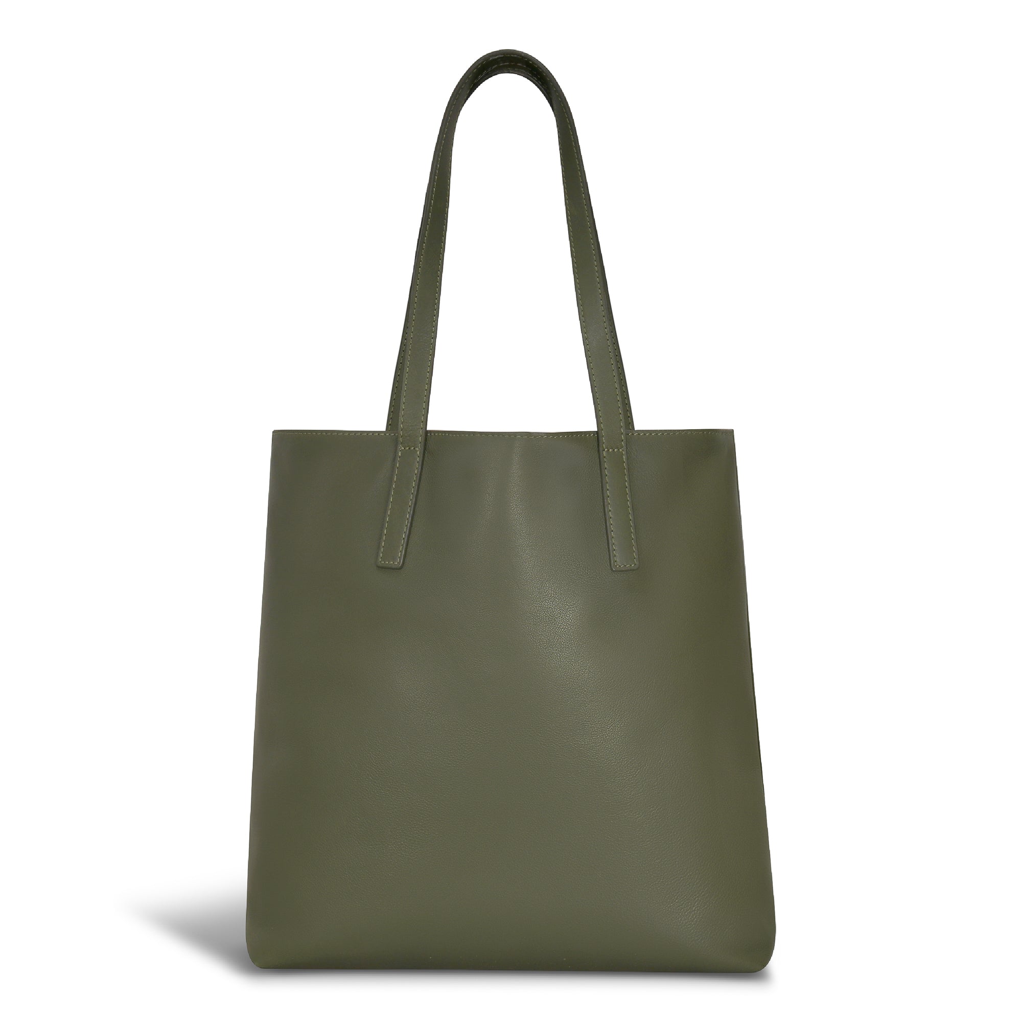 Shop Bentley Kaki Sac cabas vertical en cuir Champs Onyx in Canada at only $129.99 12th look