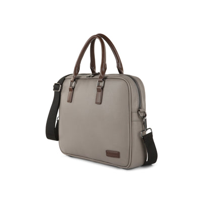 Shop Bentley Grey Bugatti Contrast Briefcase in Canada at only $109.99 2nd look