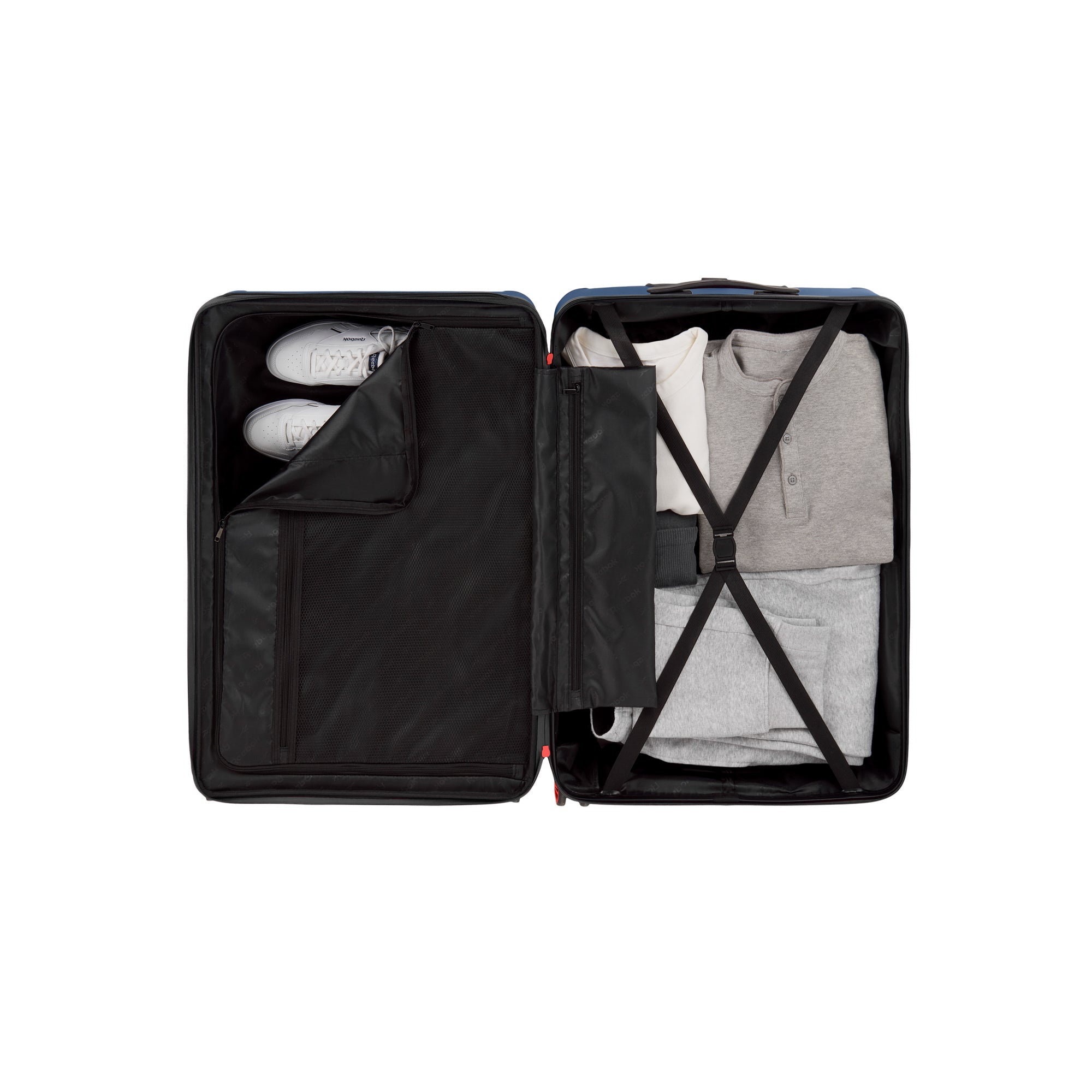 Shop Bentley Bleu foncé Ensemble de 2 valises Reebok Swish in Canada at only $139.93 4th look