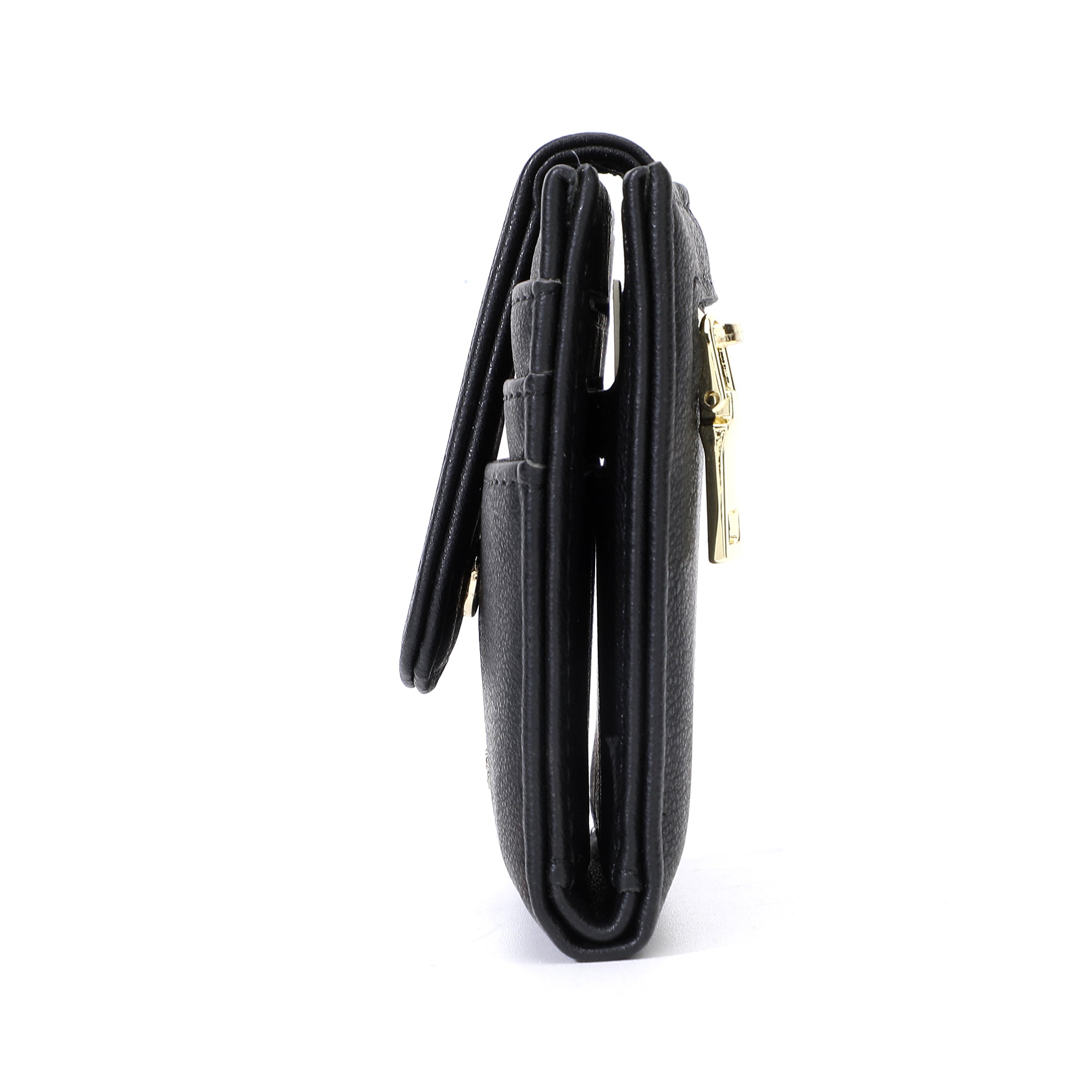 Shop Bentley Noir Porte-cartes à bouton-pression Champs Iconic in Canada at only $29.99 4th look