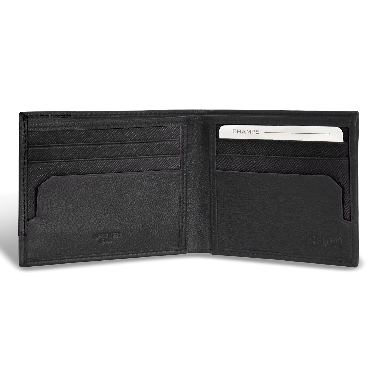 Champs Iconic Leather Bi-Fold Wallet