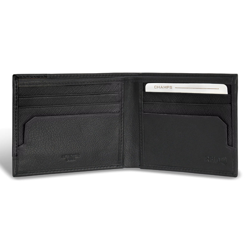 
        Shop Bentley Black Black Champs Iconic Leather Bi-Fold Wallet in Canada at only $34.99 3rd look
      