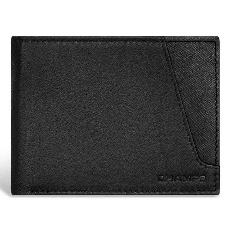 
        Shop Bentley Black Black Champs Iconic Leather Top Wing Wallet in Canada at only $39.99 1st look
      