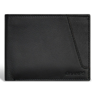 Shop Bentley Black Black Champs Iconic Leather Center Wing Wallet in Canada at only $39.99 1st look