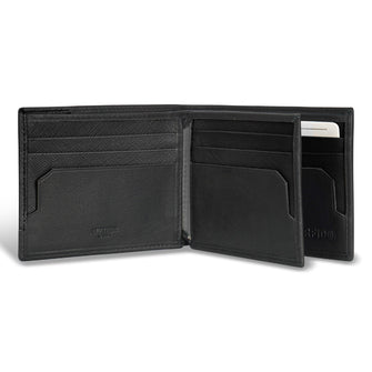 
                    Shop Bentley  Noir Portefeuille Champs Iconic en cuir à aile centrale in Canada at only $39.99 3rd look
                  
