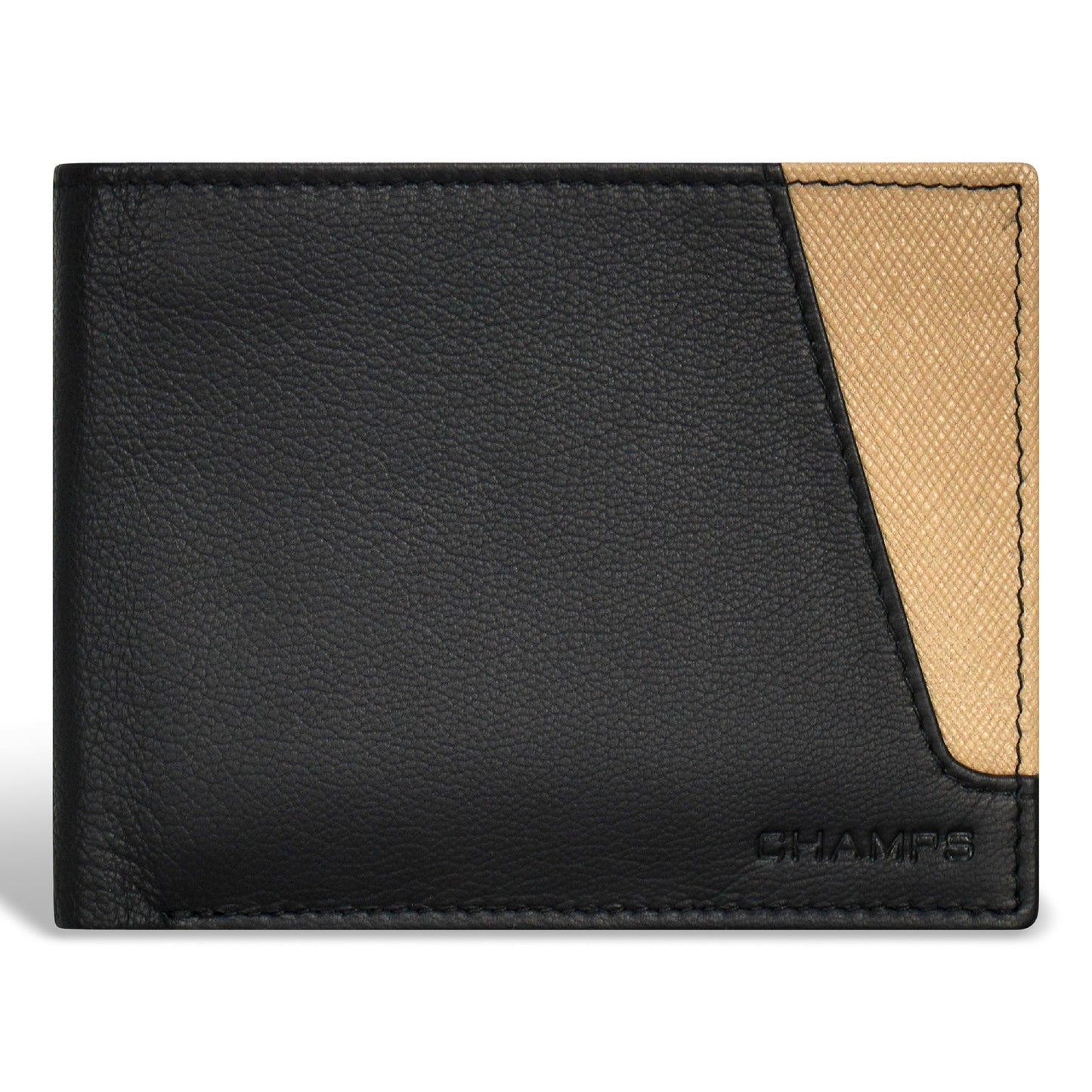 Champs Iconic Leather Center Wing Wallet