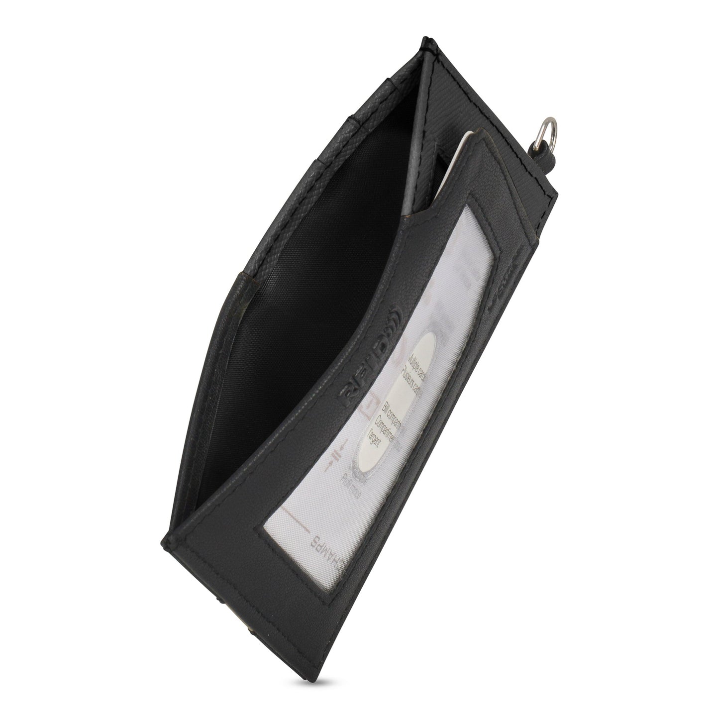 Porte-cartes  fin en cuir Champs Iconic