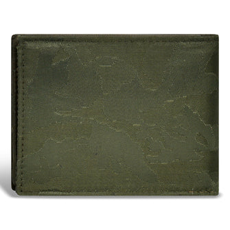 
                    Shop Bentley Green Champs Camo Leather Top Wing Wallet in Canada at only $39.99 2nd look
                  
