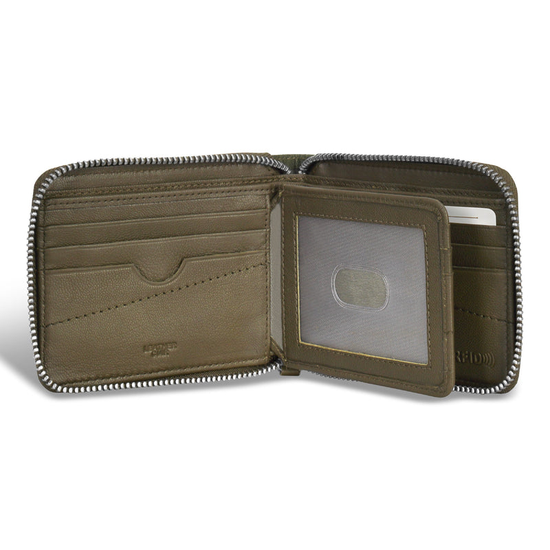 
        Shop Bentley Green Champs Camo Leather Zip Around Wallet in Canada at only $39.99 9th look
      