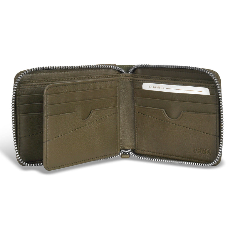 
        Shop Bentley Green Champs Camo Leather Zip Around Wallet in Canada at only $39.99 10th look
      