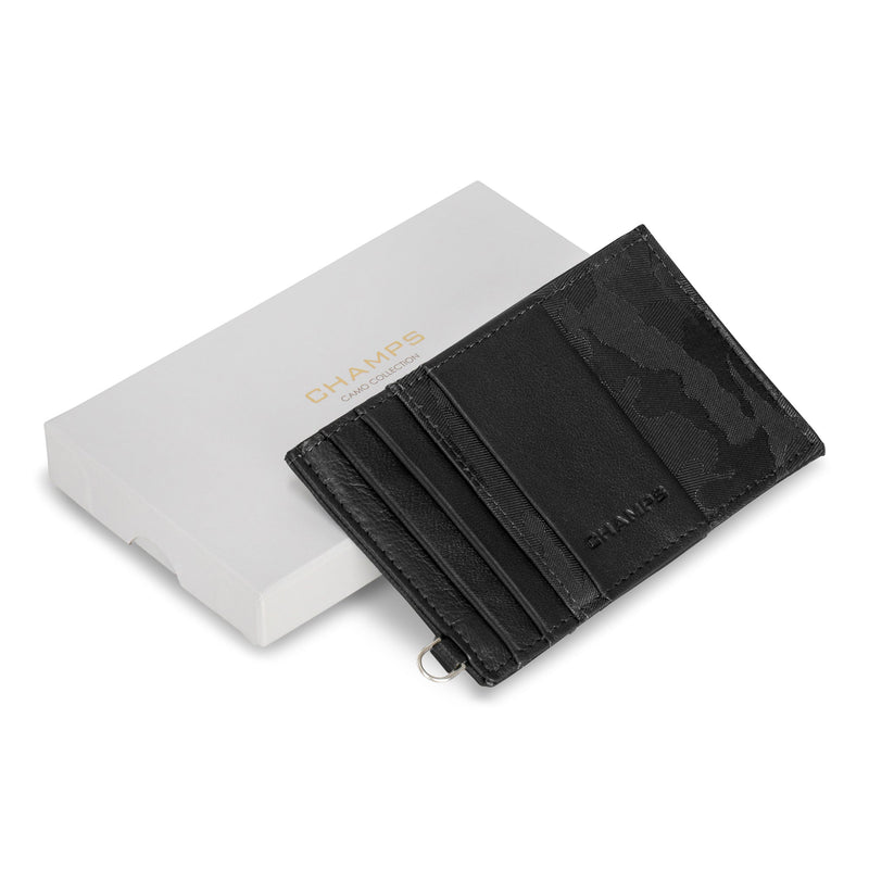 
        Shop Bentley Black Champs Camo Leather Slim Cardholder in Canada at only $29.99 4th look
      