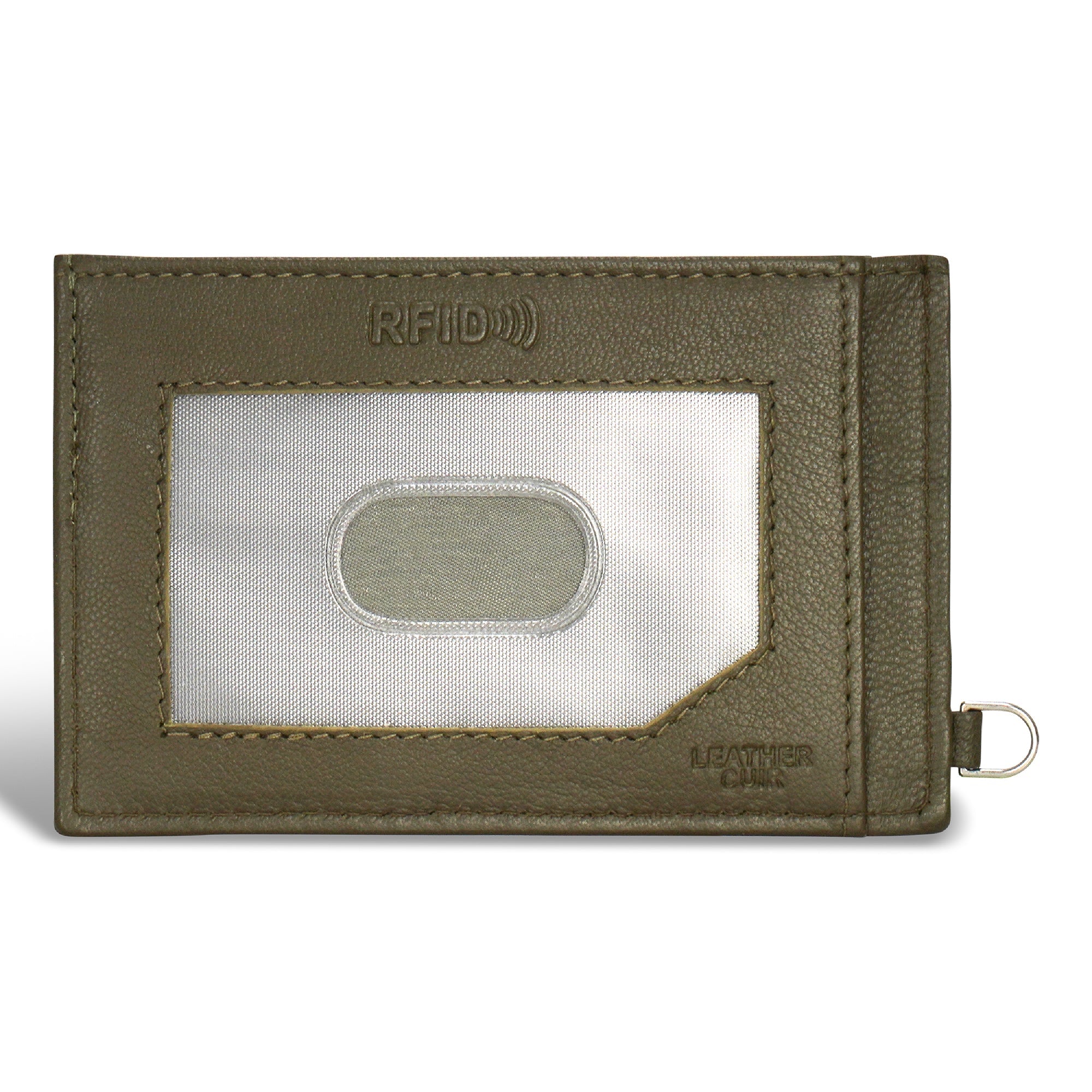 Shop Bentley Vert Porte-cartes mince en cuir Champs Camo in Canada at only $29.99 7th look
