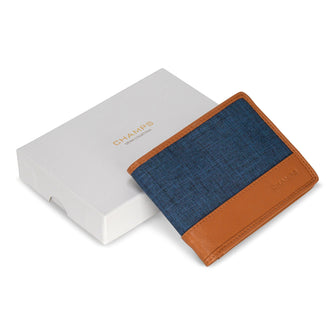 
                    Shop Bentley Beige bleu Portefeuille à deux volets en cuir et denim Champs Denim in Canada at only $34.99 4th look
                  