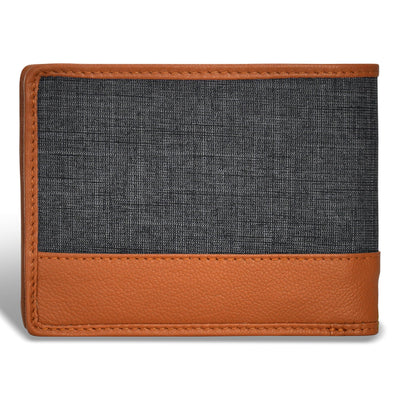 Shop Bentley Beige Noir Portefeuille à deux volets en cuir et denim Champs Denim in Canada at only $34.99 2nd look