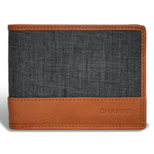 Shop Bentley Beige Noir Portefeuille à rabat supérieur en cuir et denim Champs Denim in Canada at only $39.99 1st look