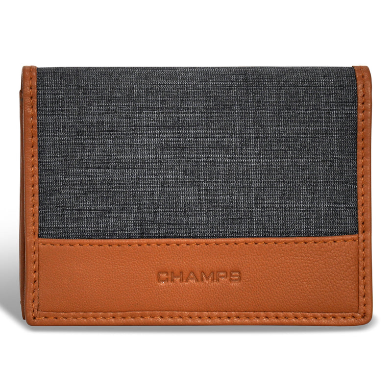 
        Shop Bentley Fauve et Noir Porte-cartes en cuir et denim Champs Denim in Canada at only $29.99 1st look
      
