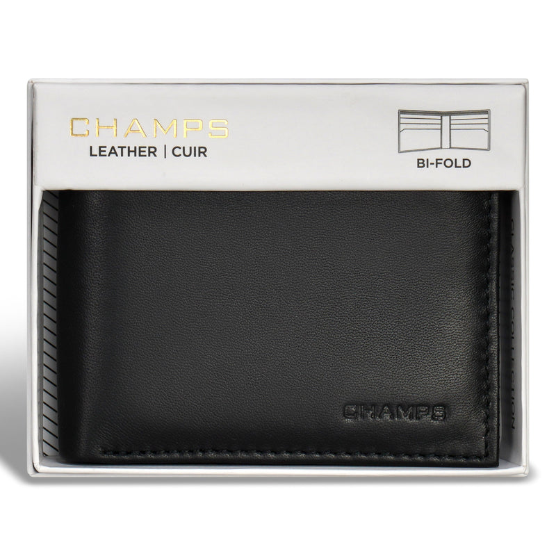 
        Shop Bentley Black Champs Classic Leather Bi-Fold Wallet in Canada at only $34.99 5th look
      