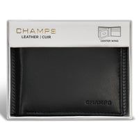 
                      Shop Bentley Black Champs Classic Leather Center-Wing Wallet in Canada at only $34.99 6th look
                    