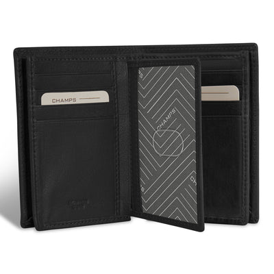 Shop Bentley Noir Portefeuille vertical en cuir Onyx de Champs in Canada at only $39.99 3rd look