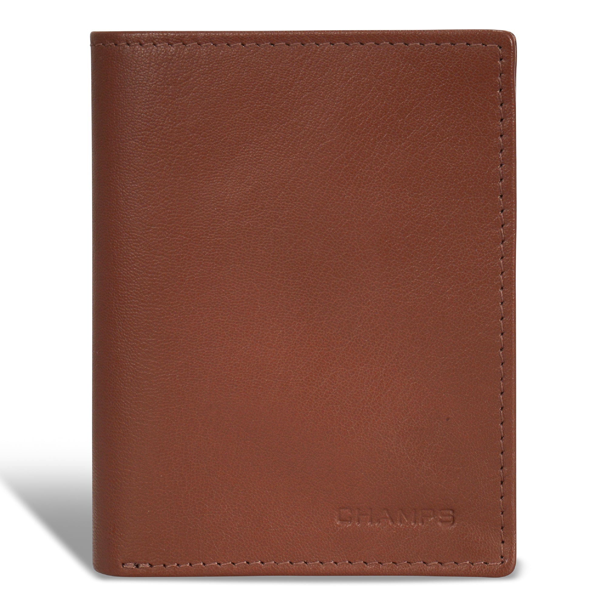 Shop Bentley Brun Portefeuille vertical en cuir Onyx de Champs in Canada at only $39.99 7th look