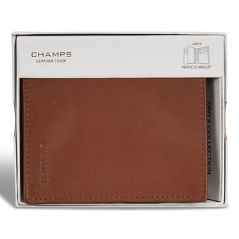 
                    Shop Bentley Brun Portefeuille vertical en cuir Onyx de Champs in Canada at only $39.99 6th look
                  