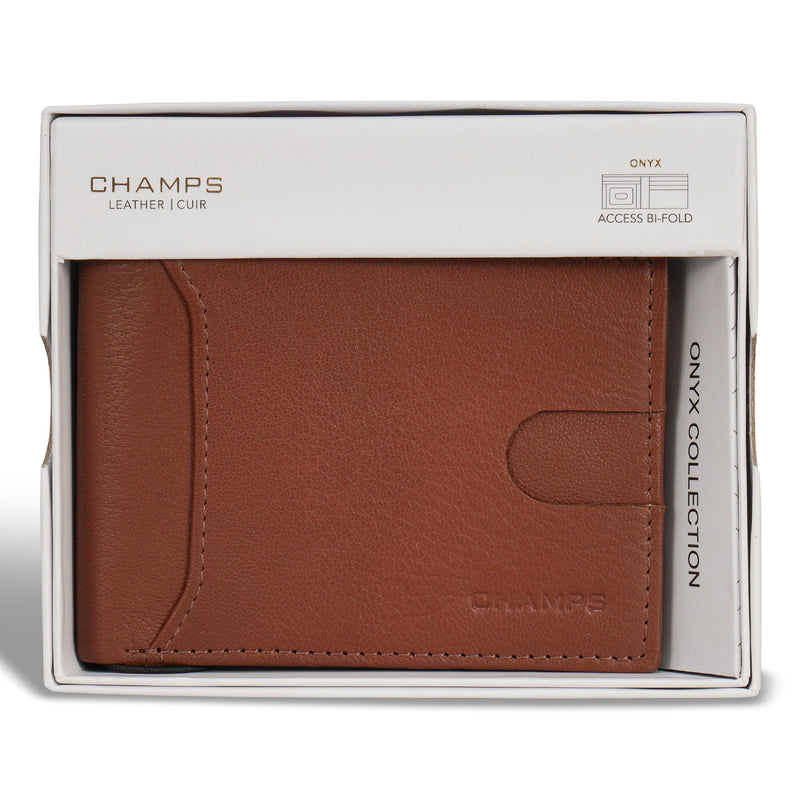 
        Shop Bentley Brun Portefeuille en cuir à deux volets avec accès rapide Champs Onyx in Canada at only $34.99 10th look
      