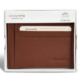 
                    Shop Bentley Brown Champs Onyx Leather Zip Card Case in Canada at only $29.99 5th look
                  