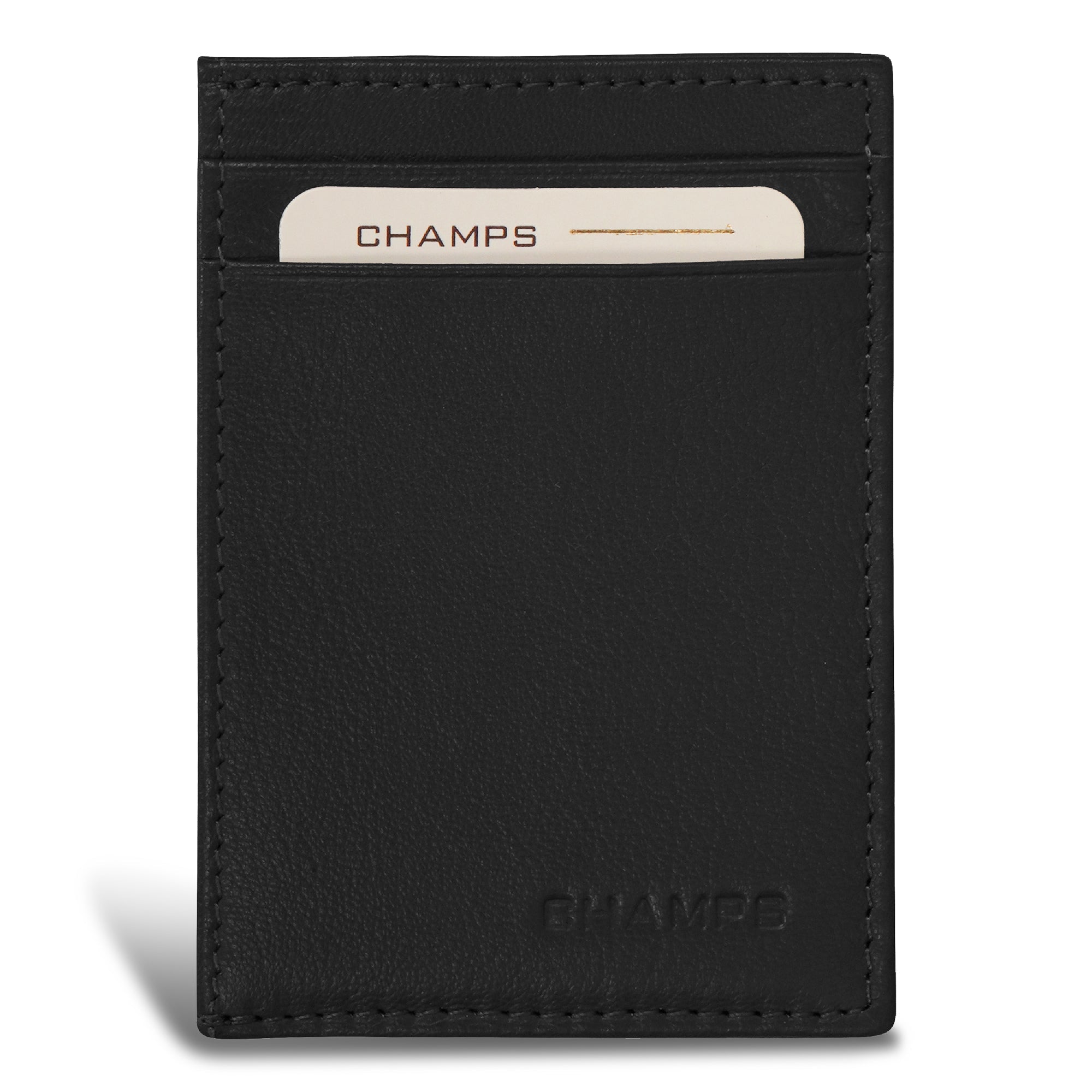 
          Shop Bentley Noir Porte-cartes hybride magnétique en cuir Champs Onyx in Canada at only $34.99 st look
        