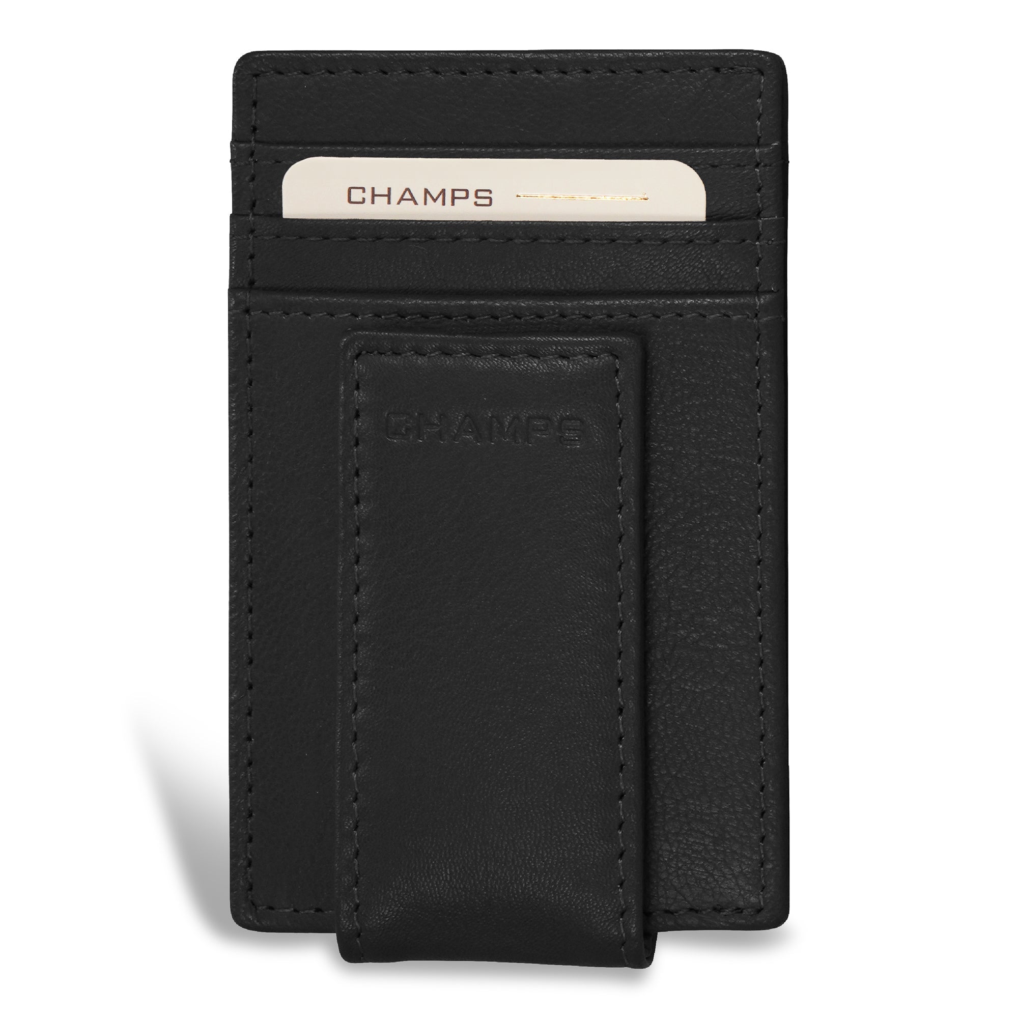
          Shop Bentley Black Champs Onyx Leather Mag Card Case in Canada at only $34.99 st look
        